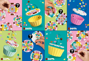 Bedienungsanleitung Lego set 41926 DOTS Cupcake Partyset