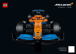 Bedienungsanleitung Lego set 42141 Technic McLaren Formel 1 Rennwagen