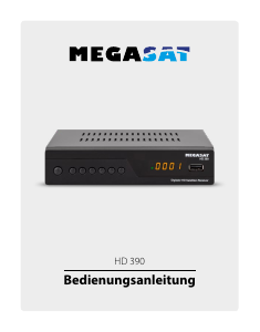 Handleiding Megasat HD 390 Digitale ontvanger