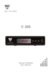 Mode d’emploi Opticum C 200 Récepteur numérique