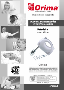 Manual Orima ORH-82 Hand Mixer