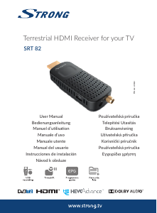 Manuale Strong SRT 82 Ricevitore digitale