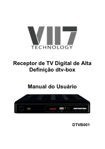 Manual VII7 DTVB001 Receptor digital