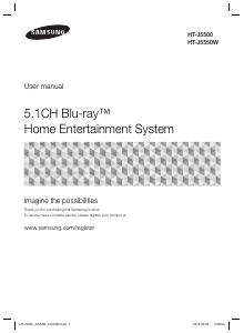 Bedienungsanleitung Samsung HT-J5550W Heimkinosystem