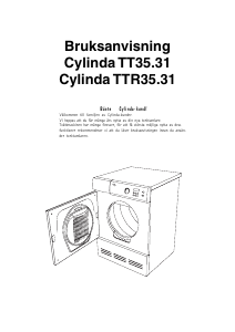 Bruksanvisning Cylinda TTR 35.31 Torktumlare