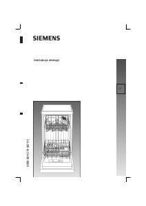 Manual Siemens SF55M430EU Dishwasher