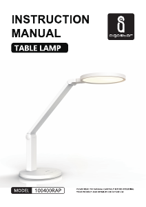 Manual Aigostar 100400RAP Lamp