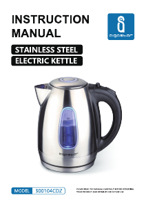 Manual Aigostar 300104CDZ Kettle