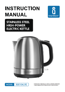 Manual Aigostar 300104LYE Kettle