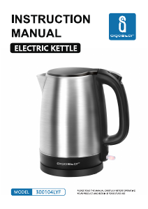 Manual Aigostar 300104LYF Kettle