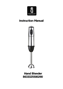 Manual Aigostar 8433325500290 Hand Blender