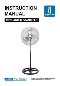 Manual de uso Aigostar 330100QRU Ventilador