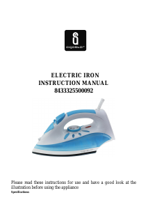 Manual Aigostar 8433325500092 Iron