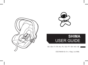Manual de uso Cybex Shima Asiento para bebé