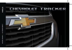 Manual de uso Chevrolet Tracker (2014)