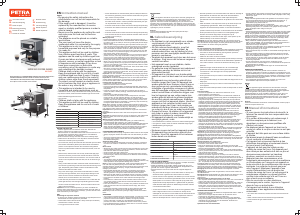 Manuale Petra KM 54.07 Macchina per espresso