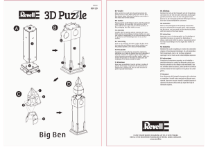 Mode d’emploi Revell 00120 Big Ben Puzzle 3D