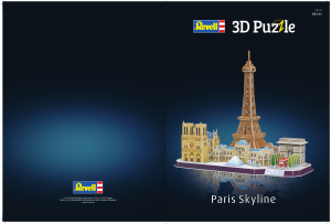 Manual Revell 00141 Paris Skyline 3D Puzzle