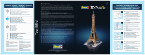 Manual de uso Revell 00200 Eiffel Tower Rompecabezas 3D