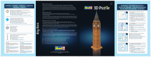 Manual Revell 00201 Big Ben 3D Puzzle