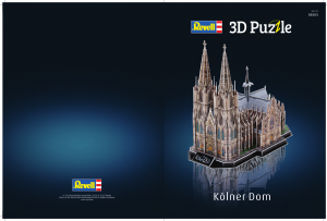 Manual de uso Revell 00203 Kolner Dom Rompecabezas 3D