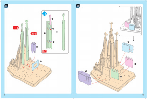 Manual de uso Revell 00206 Sagrada Familia Rompecabezas 3D