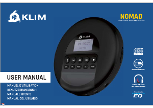 Mode d’emploi KLIM Nomad Lecteur CD portable