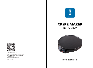 Manual Aigostar 8433325500436 Crepe Maker