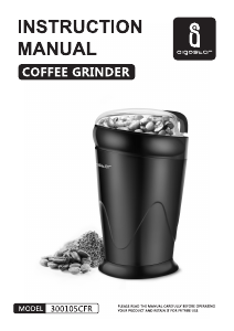 Manual Aigostar 300105CFR Coffee Grinder