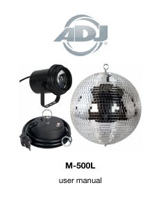 Manual American DJ M-500L Disco Ball