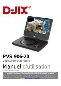 Mode d’emploi D-Jix PVS 906-20 Lecteur DVD