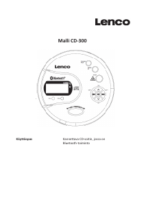 Käyttöohje Lenco CD-300 Kannettava CD-soitin