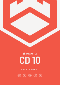 Mode d’emploi Oakcastle CD10 Lecteur CD portable