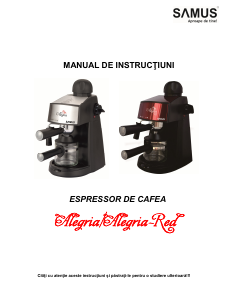 Manual Samus Alegria Cafetieră
