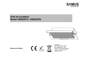 Manual Samus HS6020TB Hotă