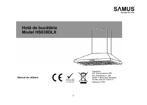 Manual Samus HS638DLX Hotă