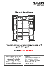Manual Samus SSBX-552NFD Combina frigorifica