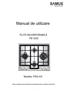 Manual Samus PSG-75SX Plită