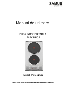 Manual Samus PSE-32SX Plită