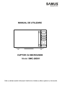 Manual Samus SMC-20DX1 Cuptor cu microunde