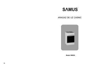 Manual Samus SM550BBS Aragaz