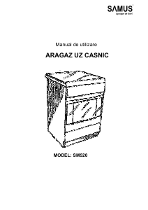 Manual Samus SM520ABS Aragaz