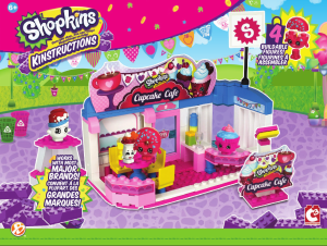 Bruksanvisning C3 Toys set 37337 Shopkins Cupcake café