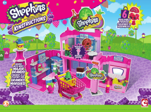 Manual C3 Toys set 37339 Shopkins Shopville town center