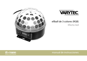 Manual de uso Thomann Varytec Bola de discoteca