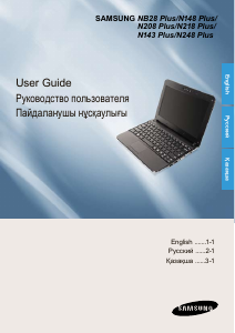 Руководство Samsung NP-N148P Ноутбук