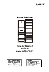Manual Samus SRX470NF+ Frigider