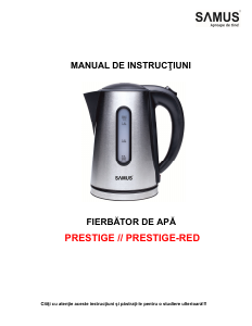Manual Samus Prestige Red Fierbător