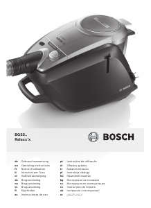 Manuale Bosch BGS5A33S Aspirapolvere