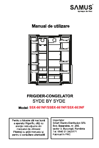Manual Samus SSX-661NF Combina frigorifica